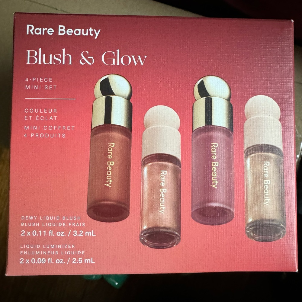 Rare Beauty Blush & Glow 4 Piece Mini Set